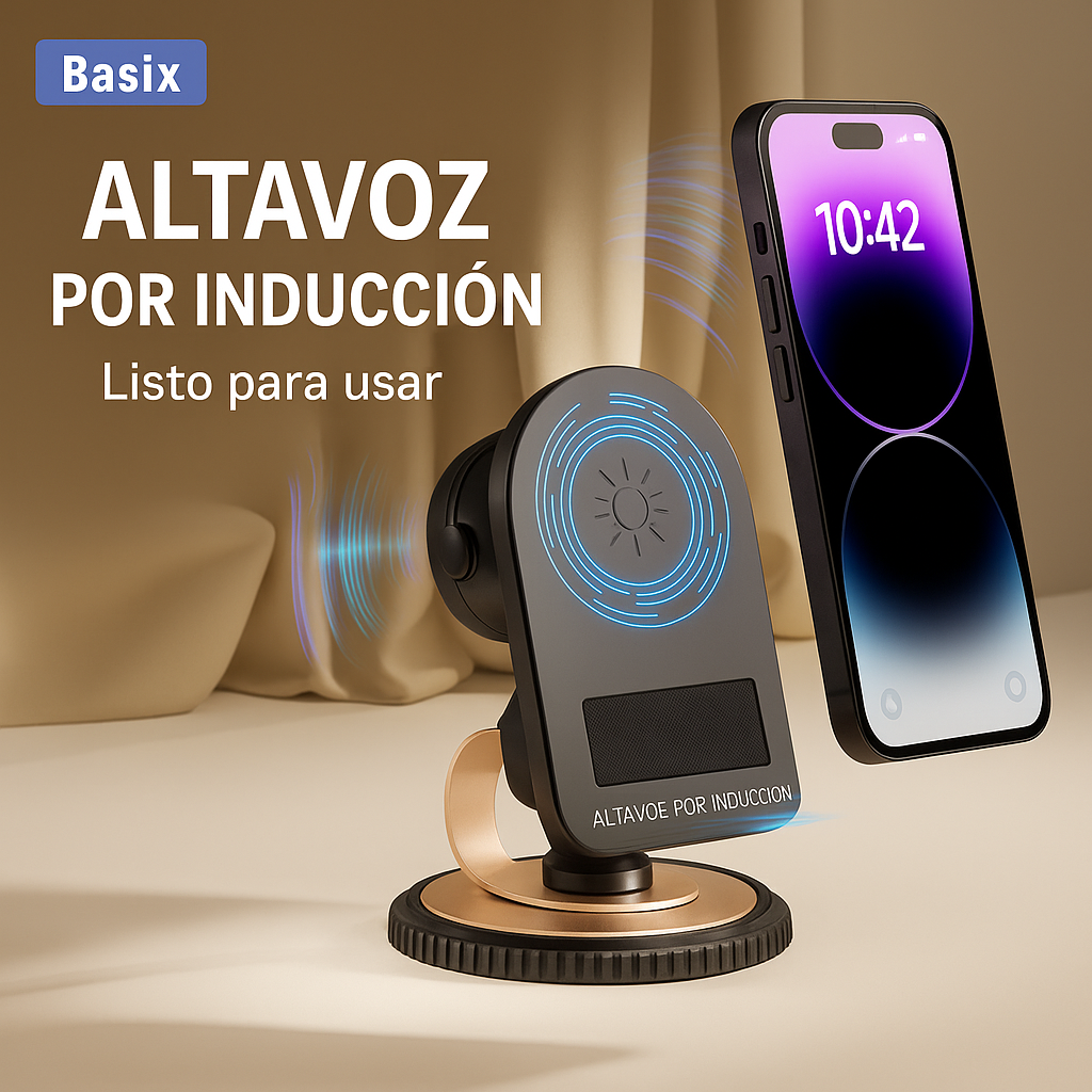 Soporte Para Teléfono Celular + PARLANTE